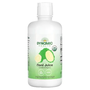 Сок нони, Noni Juice, Dynamic Health, органический натуральный, 946 мл