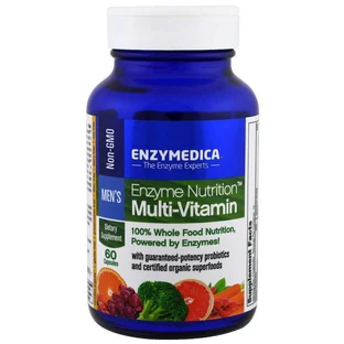 Мультивітаміни для чоловіків, Multi-Vitamin, Enzymedica, Enzyme Nutrition, 60 капсул