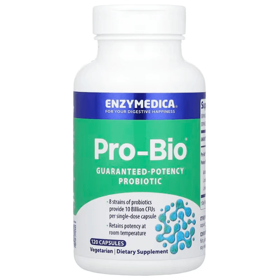 Пробиотик гарантированного действия, Guaranteed Potency Probiotic, Enzymedica, 120 капсул: цены и характеристики