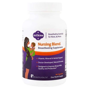 Суміш для поліпшення лактації, Breastfeeding Supplement, Fairhaven Health, 90 капсул