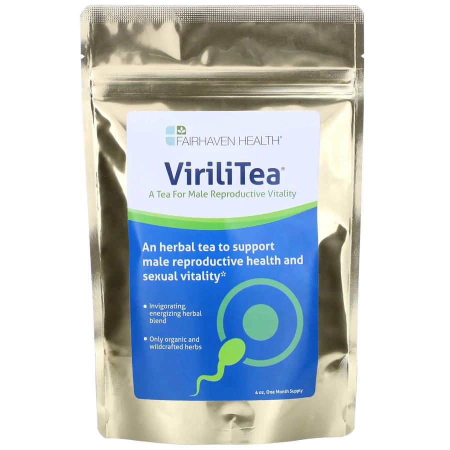 Чай, репродуктивное здоровье мужчин, ViriliTea for Men, Fairhaven Health, 113 г: цены и характеристики