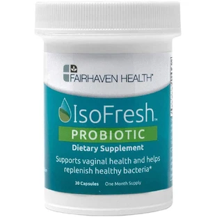 Пробіотик для балансу в жіночому організмі, IsoFresh Probiotic for Feminine Balance, Fairhaven Health, 30 капсул