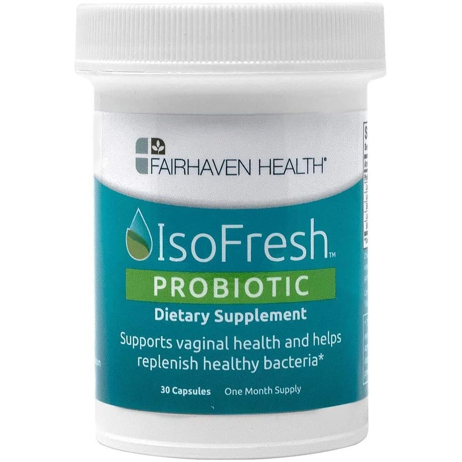 Пробіотик для балансу в жіночому організмі, IsoFresh Probiotic for Feminine Balance, Fairhaven Health, 30 капсул: ціни та характеристики