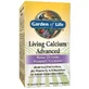 Мультивитамины для здоровья костей с обогащенным кальцием, Living Calcium Advanced, Garden of Life, 120 каплет