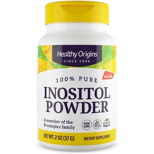 Инозитол, Inositol Powder, Healthy Origins, порошок, 56.7 г