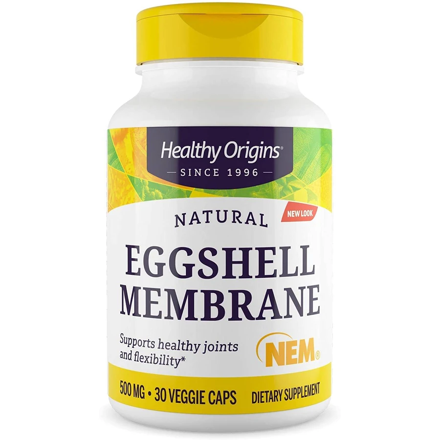 Яичная скорлупа, Eggshell Membrane, Healthy Origins, 500 мг, 30 капсул: цены и характеристики
