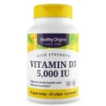 Вітамін Д3 в олії МСТ, Vitamin D3 in MCT Oil, Healthy Origins, 5000 МО, 120 гелевих капсул