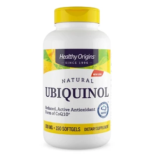 Убіхінол натуральний, Ubiquinol, Healthy Origins, 100 мг, 150 капсул