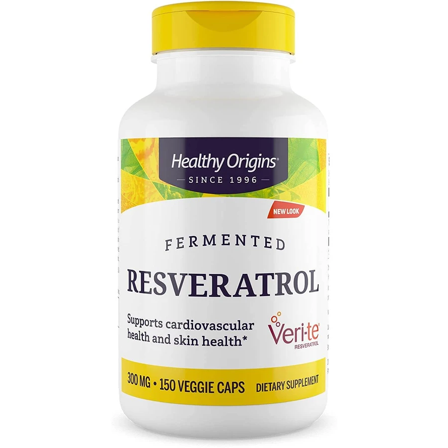 Ресвератрол, Resveratrol, Healthy Origins, 300 мг, 150 капсул: ціни та характеристики