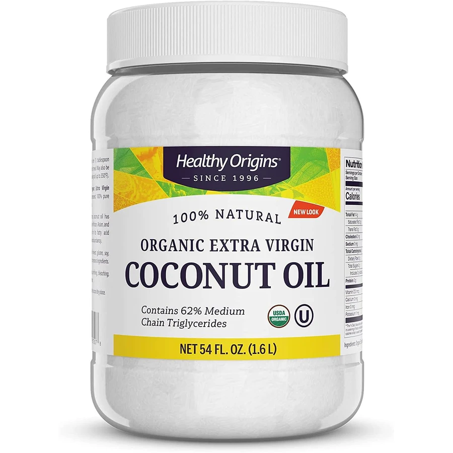 Кокосовое масло, Coconut Oil, Healthy Origins, органическое, 1530 г: цены и характеристики