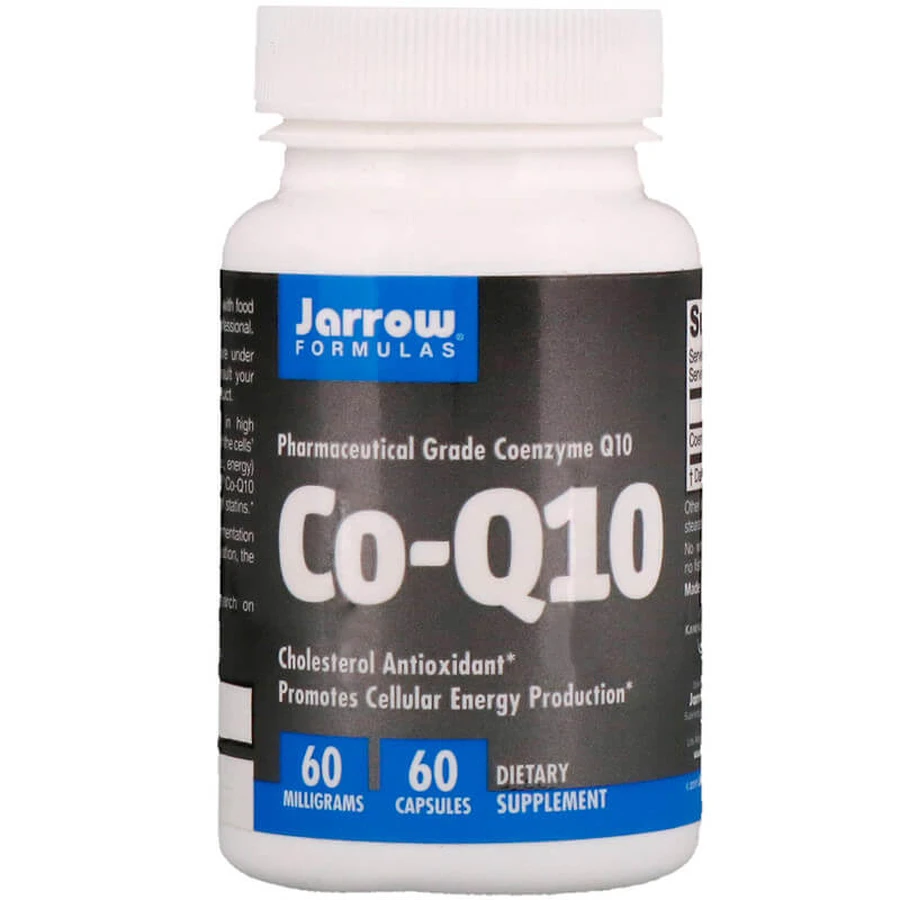 Коэнзим Q10 (Co-Q10), Jarrow Formulas, 60 мг, 60 капсул: цены и характеристики