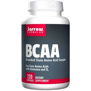 Аминокислоты BCAA, Amino Acid, Jarrow Formulas, комплекс, 120 капсул