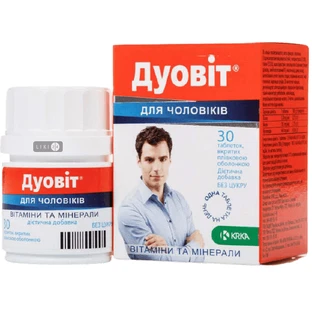 Дуовіт для чоловіків таблетки, №30