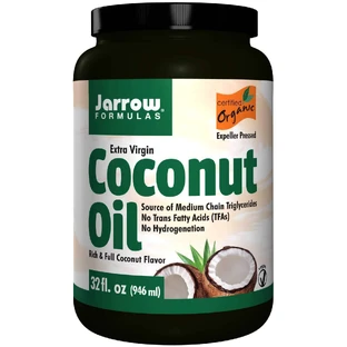 Кокосова олія, Coconut Oil, Jarrow Formulas, органічна, 946 г