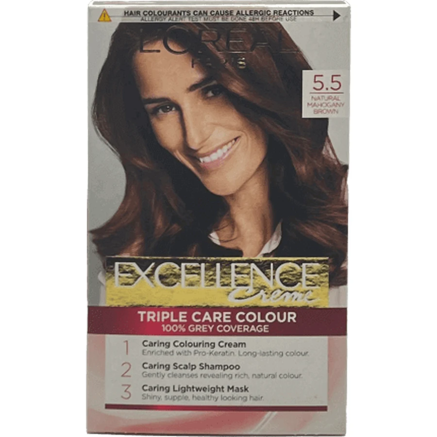 Loreal Paris EXCELLENCE CREME Перманентная краска для волос с аммиаком 5.5, 1 шт.: цены и характеристики