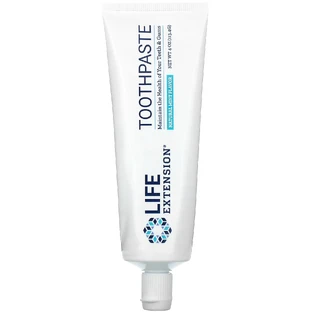 Зубна паста, Toothpaste, Life Extension, з м'ятою, 113.4 г