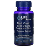 Масло из семян черного тмина и куркумина, Black Cumin Seed Oil and Curcumin, Life Extension, 60 гелевых капсул
