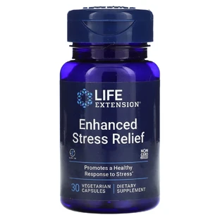 Допомога при стресі, Enhanced Stress Relief, Life Extension, 30 вегетаріанських капсул