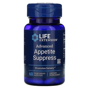 Зниження ваги, Appetite Suppress, Life Extension, 60 капсул