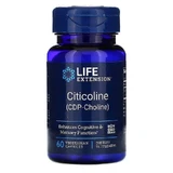 Когницин цитиколин, CDP-холин, Cognizin, CDP-Choline, Life Extension, 250 мг, 60 капсул