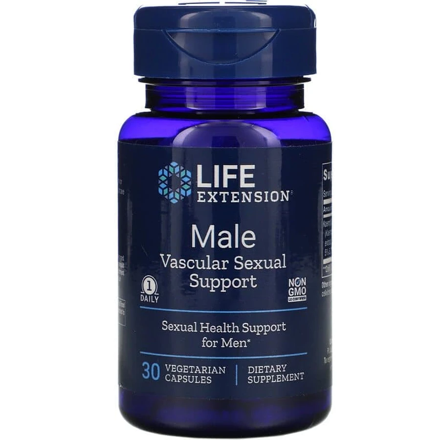 Сексуальна підтримка для чоловіків, Sexual Support, Life Extension, 30 капсул: ціни та характеристики