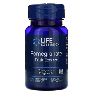 Гранат, Pomegranate, Life Extension, фруктовий екстракт, 30 капсул