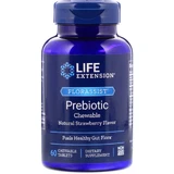 Пребиотик, вкус клубники, Florassist, Prebiotic Chewable, Life Extension, 60 жевательных таблеток