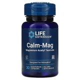 Магний ацетил-тауринат, Calm-Mag, Life Extension, 30 вегетарианских капсул.