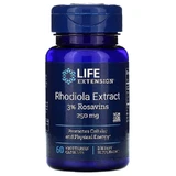 Родіола рожева (Rhodiola Extract), Life Extension, екстракт, 250 мг, 60 капсул