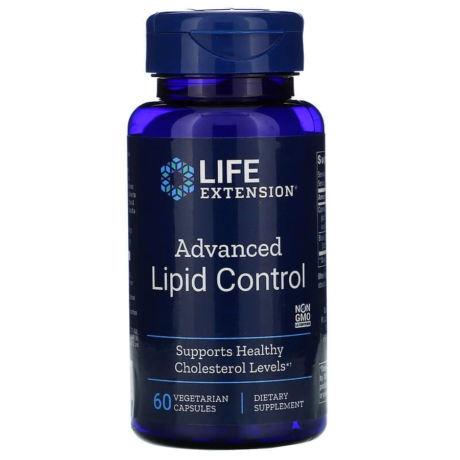 Рівень ліпідів: вдосконалена формула (Lipid Control), Life Extension, 60 капсул: ціни та характеристики
