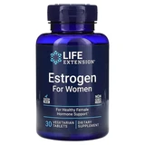 Эстроген растительный, Natural Estrogen, Life Extension, 30 вегетарианских таблеток