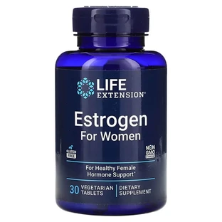 Естроген рослинний, Natural Estrogen, Life Extension, 30 вегетаріанських таблетки