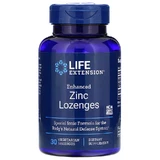 Цинк леденцов, Enhanced Zinc Lozenges, Life Extension, 30 леденцов