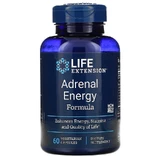 Надпочечники, энергетическая формула, Adrenal Energy, Life Extension, 60 капсул