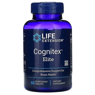 Поліпшення роботи мозку, Cognitex Elite, Life Extension, 60 таблеток