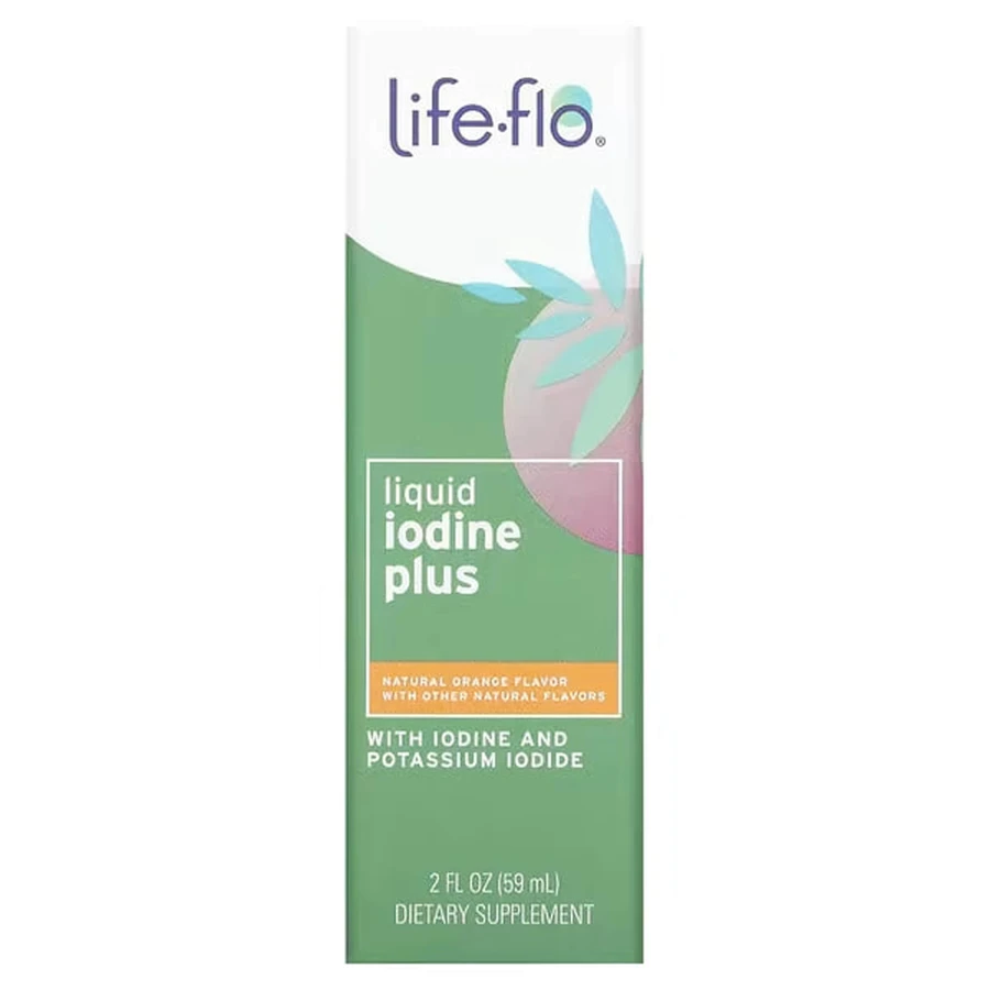 Йод з натуральним смаком апельсина, Liquid Iodine, Life Flo Health, 59 мл: ціни та характеристики
