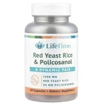 Поликозанол и красный рис (Red Yeast Rice & Policosanol), Life Time Vitamins, 60 капсул: цены и характеристики