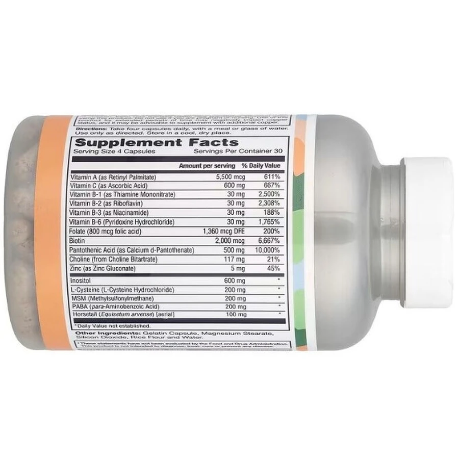 Витамины для волос и МСМ, Supreme Vital Hair, Life Time Vitamins, 120 капсул: цены и характеристики