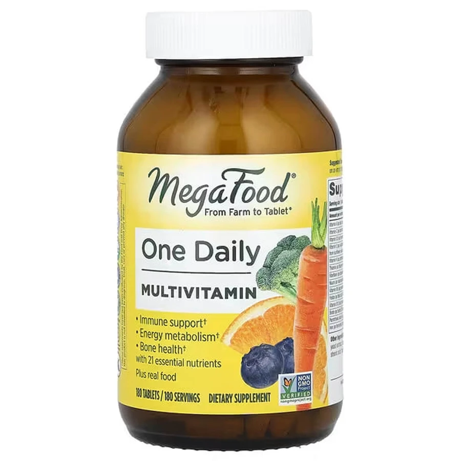 Мультивитамины, One Daily, MegaFood, 1 в день, 180 таблеток: цены и характеристики