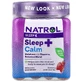 Підтримка сну, Sleep + Calm, Natrol, смак полуниці, 60 жувальних цукерок