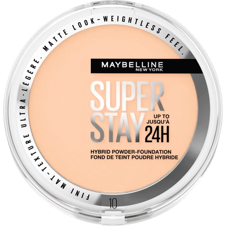 Maybelline New York SuperStay 24H Hybrid Powder-Foundation 10 пудра для макіяжу, 9 г: ціни та характеристики