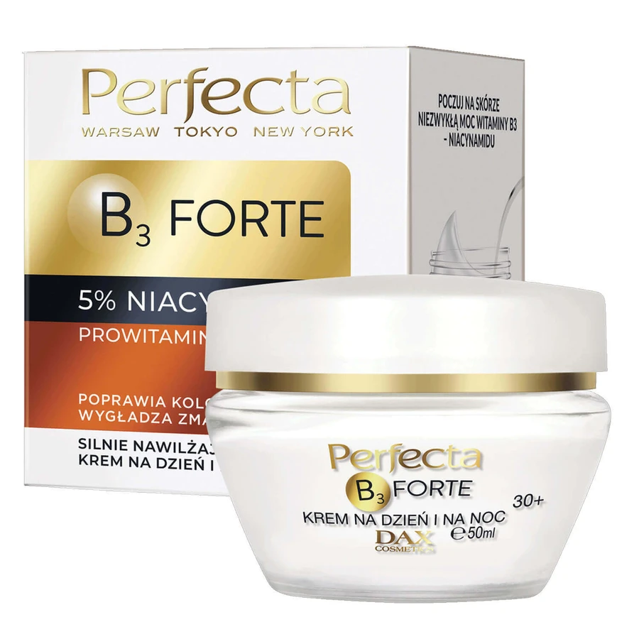 Perfecta B3 Forte Сильно увлажняющий дневной и ночной крем 30+ с 5% ниацинамида, 50 мл: цены и характеристики