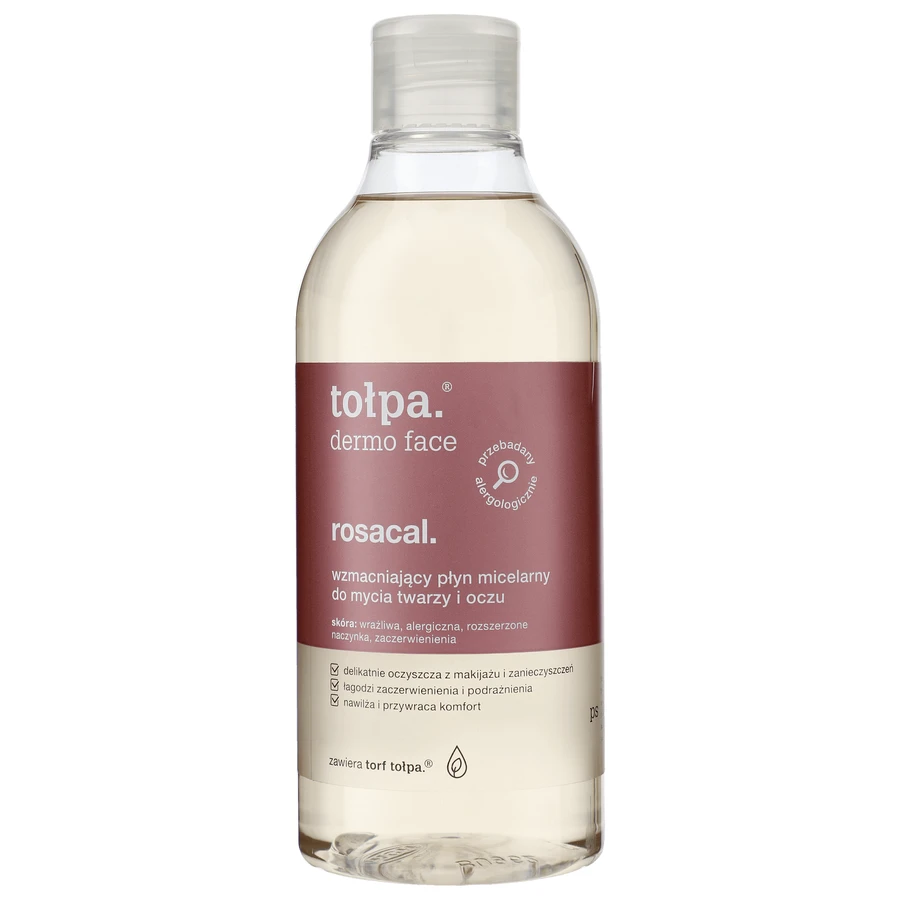 Topa Dermo Face Rosacal, мицеллярное средство для лица и глаз с агавой, 400 мл: цены и характеристики