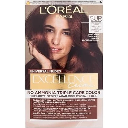 L'Oréal Paris Excellence Nudes Copper 5UR Универсальный красный 1×1 шт, перманентный цвет волос: цены и характеристики