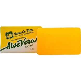Мило з Алое вера, Aloe Vera Soap, Nature's Plus, 85 г