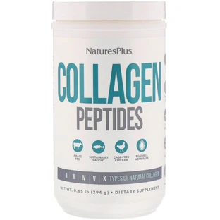 Пептиды коллагена, Collagen Peptides, Natures Plus, 294 г