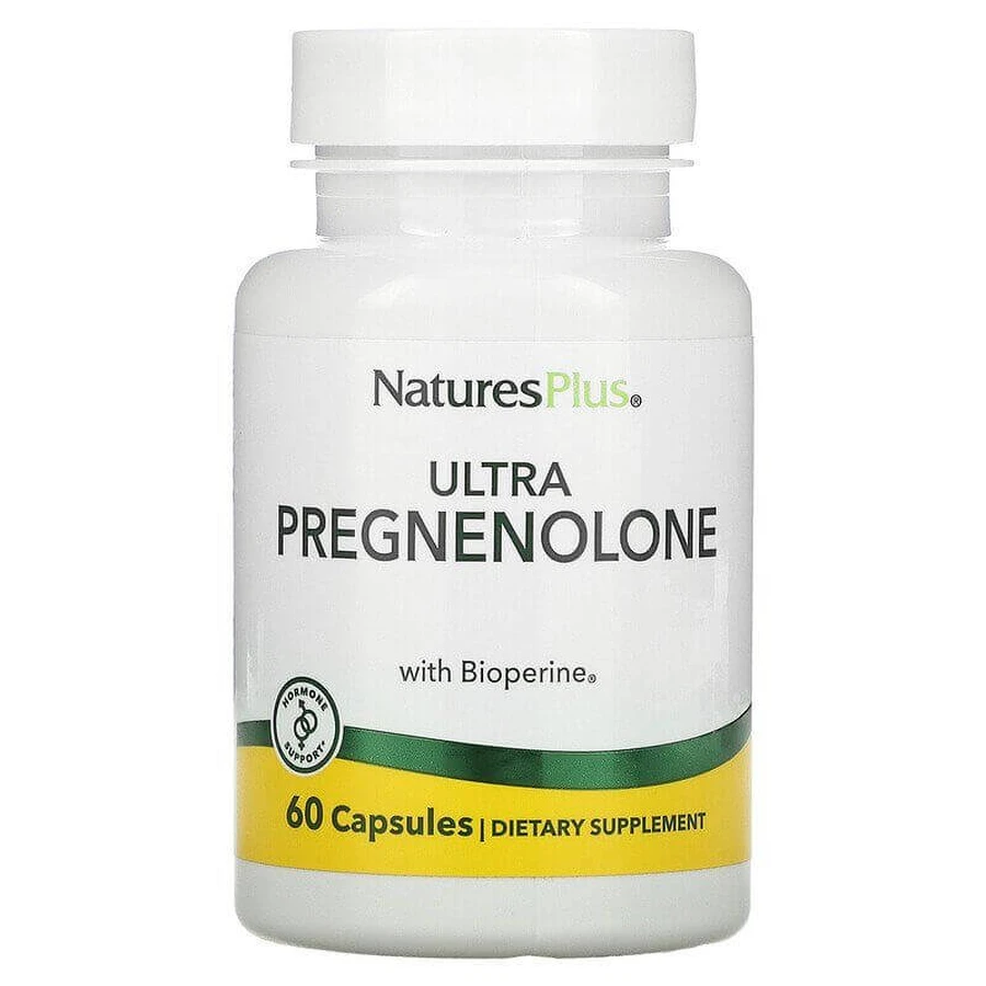 Прегненолон Ультра, Ultra Pregnenolone, Natures Plus, 60 капсулы: цены и характеристики