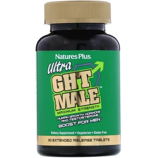 Формула для тестостерону ультра, Ultra GHT Male, Natures Plus, 90 таблеток