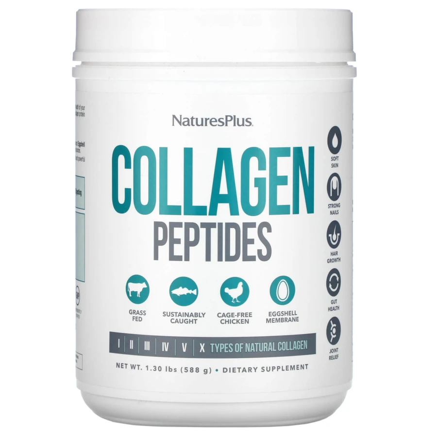 Коллагеновые пептиды, Collagen Peptides, Natures Plus, 588 г: цены и характеристики