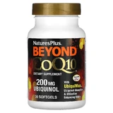 Коэнзим Q10, Beyond CoQ10, NaturesPlus, убихинол, 200 мг, 30 гелевых капсул